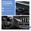 Lifelong 2-in-1 Wireless CarPlay & Android Auto Adapter | Dual Phone Connection, Plug & Play USB Type-A to C, iOS & Android Compatibility, Support OEM Controls |Stick Cast - Bluetooth 5.4 & WiFi 6