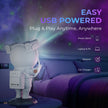 Lifelong Astronaut Galaxy Projector Light for Bedroom with Remote| White Finish |Star, Nebula & Space Night Lamp with Timer | Decorative Light for Gifting| 360° Projection Kids & Adults