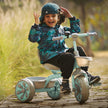 Lifelong Kids Tricycle for 2â€“5 Years | 3 EVA Wheels, Bell & Toy Basket | 30kg Capacity (Green)