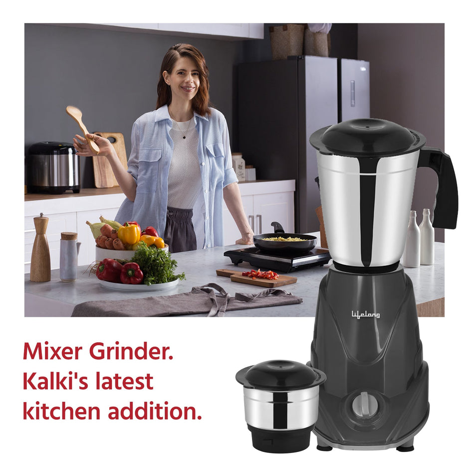 Mixer Grinder Gray