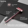 Lifelong Red Light Wrinkle Remover - EMS Microcurrent, LED Rejuvenation Therapy, Temperature Control - Anti-Aging Wrinkle Remover Device for Firm Skin and Enhanced Serum Absorption
