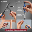 Lifelong 62 in 1 Magnetic Precision Screwdriver Set, Tool Kit for Home | Multipurpose - Furniture & Electronic Repair | Extendable & Flexible Shaft for Hard-to-Reach Places | Laptops, Phones (LLETK09)