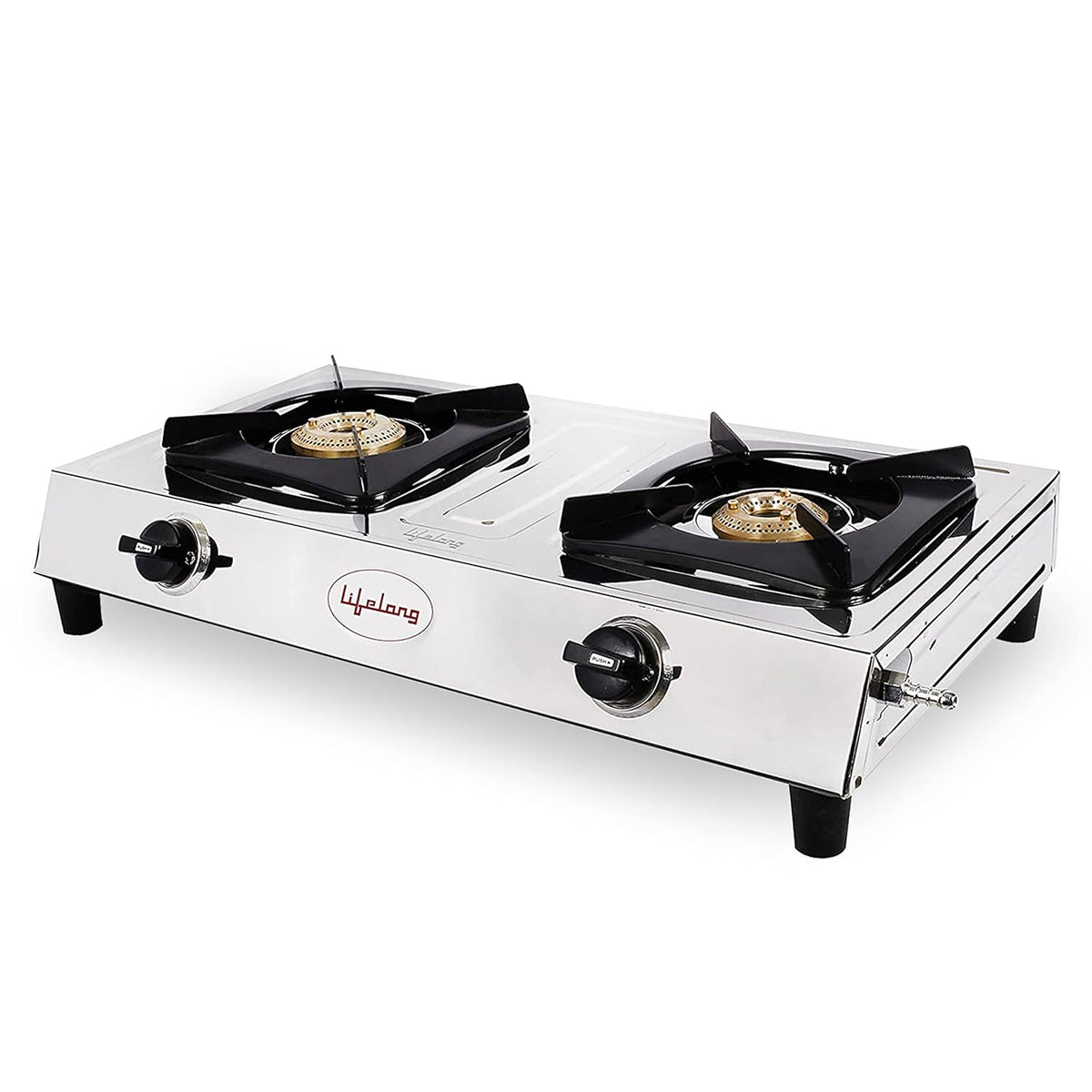 2 Burner Gas Stove with ISI Certification