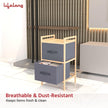 Lifelong 2-Drawer Fabric Storage Organizer