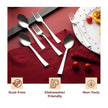 Lifelong Spoon & Fork Set 16 cm for Home & Kitchen | Stainless Steel Spoon Set| 6 Spoons & 6 Forks | Set of 12 for Dining | Mirror Polished Durable with Smooth Edges (LLCTSPF12, Silver)