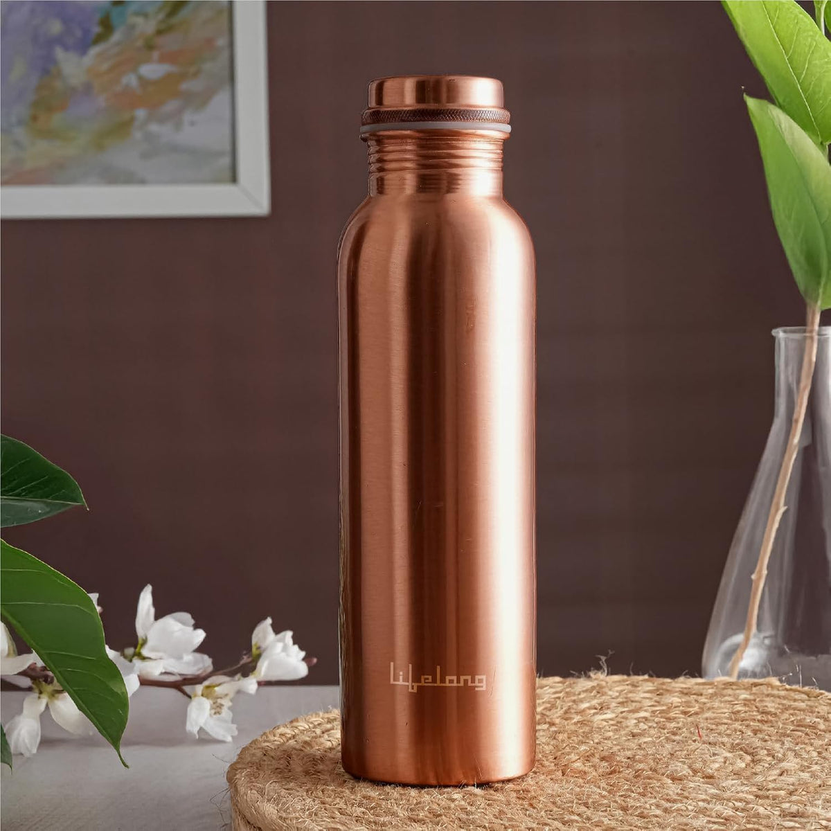 900ml Copper Water Bottle