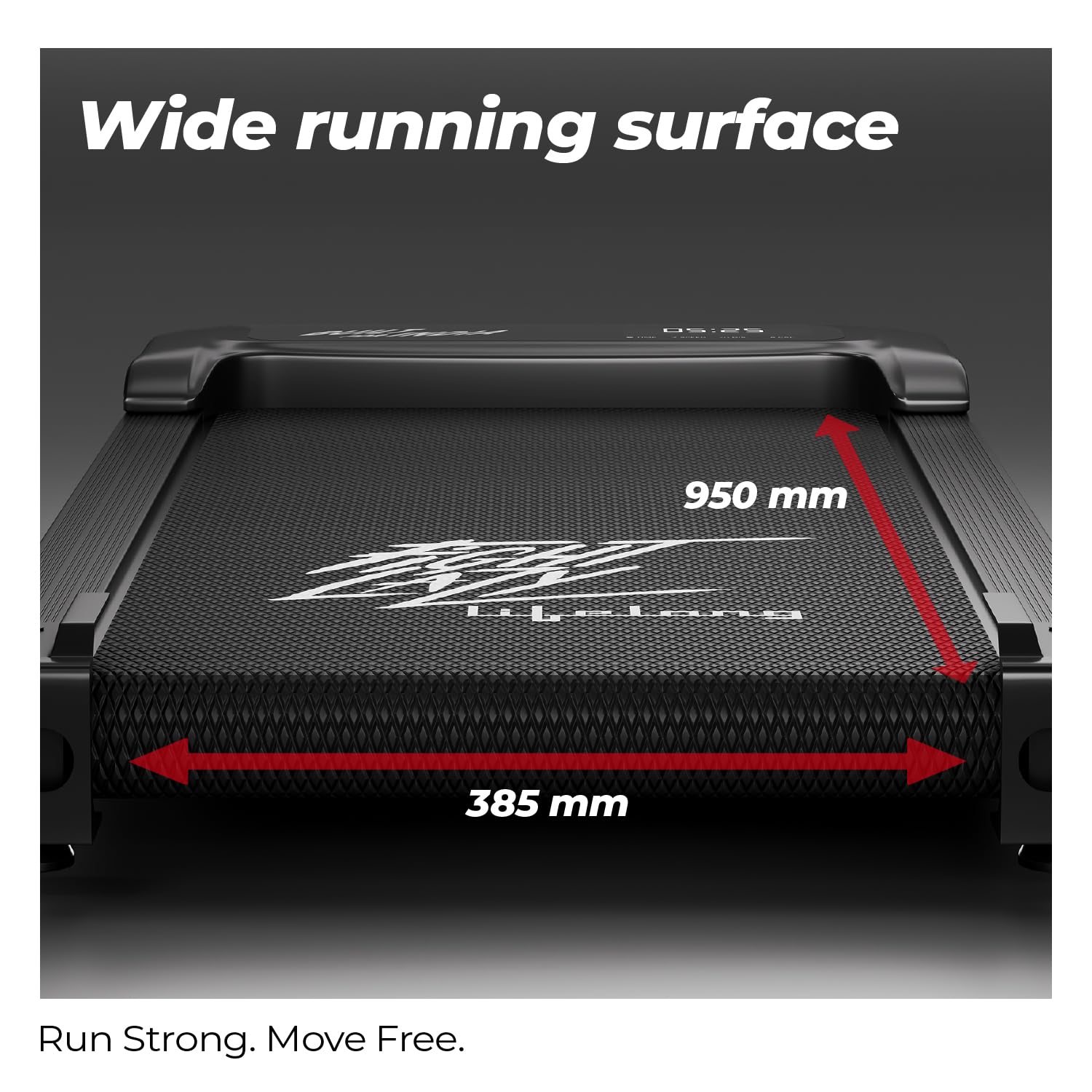 Lifelong Walking Pad for Home |3HP Motor | 2-Level Manual Incline | LED Display & Remote Control | Foldable Treadmill| 110Kg Capacity | 8 Km/h Speed | Gym Equipment for Home Workout