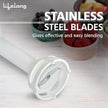 Lifelong 300W Stainless Steel Hand Blender – Low Noise, Anti-Splash