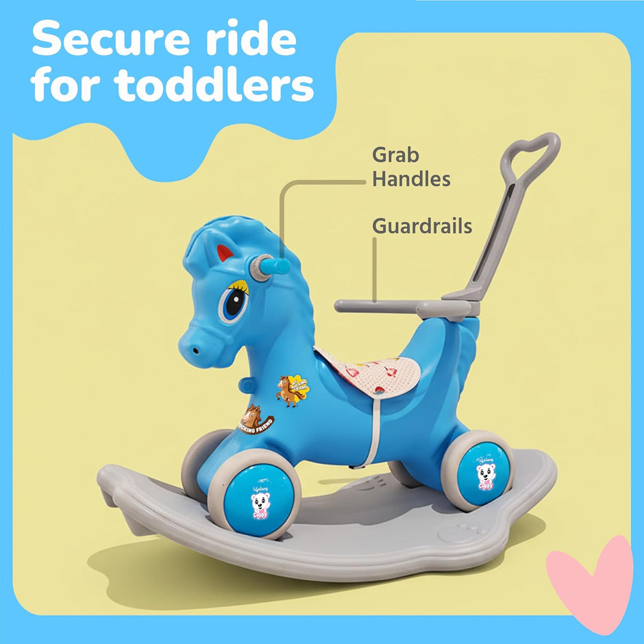 Lifelong Horse Rocker Ride-On for Kids 1-5 Yrs