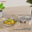 TriPly Kadhai & Fry Pan Combo – 20 cm Cookware Set