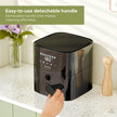 Lifelong 4.2 Litre Digital Air Fryer | Detachable Handle, Touch Control & Non-Stick Basket