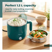 Lifelong Multipurpose Kettle with Idli Tray | Multi Cooker Electric Kettle | 1.2L Stainless Steel Body