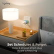 Lifelong 10A WiFi Smart Power Plug – App, Timer & Voice Control, Alexa/Google