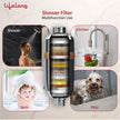 Lifelong 20-Stage Water Softener Filter – Hard Water Filter for Tap & Shower