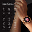 Vibez by Lifelong Xena Smartwatch for Women with HD Display | ECG+PPG