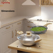 TriPly Kadhai & Fry Pan Combo – 20 cm Cookware Set