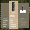 Lifelong Mini Beard Trimmer for Men with Type-C Charging & 2Hr Runtime
