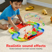 Lifelong Cuppy Rechargeable Toy Train Set with USB-C Engine, Lights & Sounds