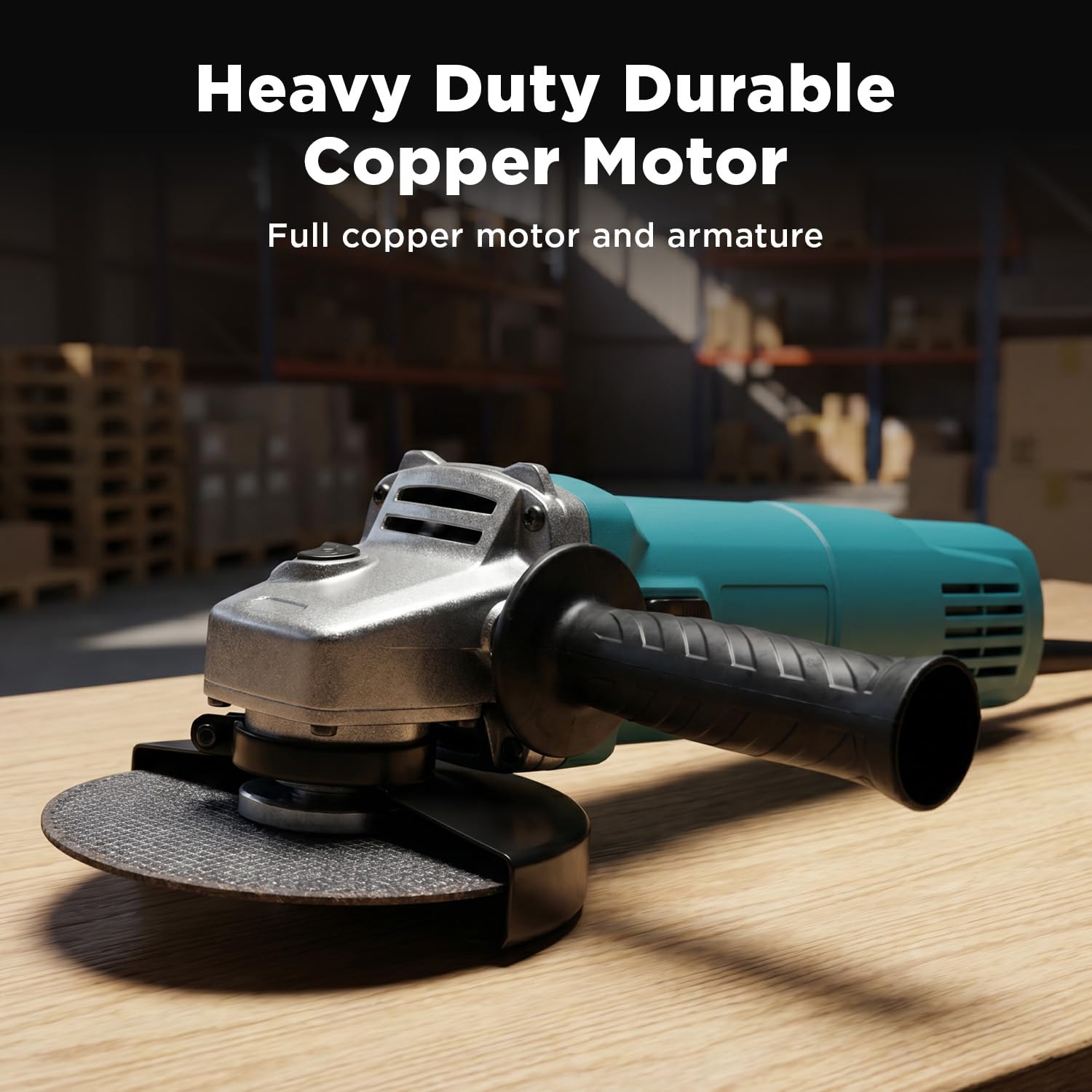 Lifelong 850W Angle Grinder Machine | Electric Grinder | Metal Cutting Machine | 100mm