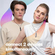 Vibez by Lifelong Wireless Earphones with Necklace Design| Wireless in Ear Earphones with Upto 10 Hours Playback IPX4
