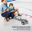 Lifelong Cuppy Remote Control Shark Car | 360° Spin RC Toy with LED Lights