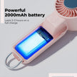 Lifelong Hand Fan with Ice Touch | Portable & Foldable Rechargeable Fan