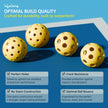 Lifelong Pickleball Balls Pack of 4|  Indoor-outdoor balls 26 & 40 holes balls