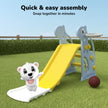 Lifelong Giraffe Kids Slide with Basketball Hoop for Indoor & Outdoor Play