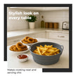 Lifelong Silicone Air Fryer Basket Tray with Ear Handles | Pack of 2