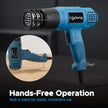 Lifelong 1800W Heat Gun Machine, Dual Temperature Hot Air Gun for DIY Tasks