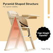 Lifelong Cuppy Premium Wooden High Chair – Foldable Baby Feeding & Dining Chair 0–5 Years, 5-Point Safety Harness