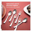 Lifelong Spoon & Fork Set 16 cm for Home & Kitchen | Stainless Steel Spoon Set| 6 Spoons & 6 Forks | Set of 12 for Dining | Mirror Polished Durable with Smooth Edges (LLCTSPF12, Silver)