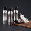 Lifelong 750ml Stainless Steel Water Bottle Pack of 5 | Leak-Proof & Durable | Easy to Clean | Odour-Free | Rust-Free Build, Secure Cap & Easy Grip | Ideal for School, Office, Travel & Gym (Silver)