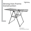 Lifelong Foldable Cloth Drying Stand | Rack for More Drying Space