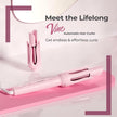 Lifelong WaveUp Automatic Hair Curler | 2-Way Curling, 25mm & 32mm Barrels