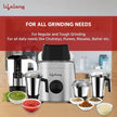 Lifelong 900W Mixer Grinder with 4 Jars & Stainless Steel Blades (Black)