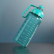 Lifelong 1.8L Plastic Gallon Water Bottle – BPA-Free, Leak-Proof Motivational Gym Bottle for Men & Women (Blue)