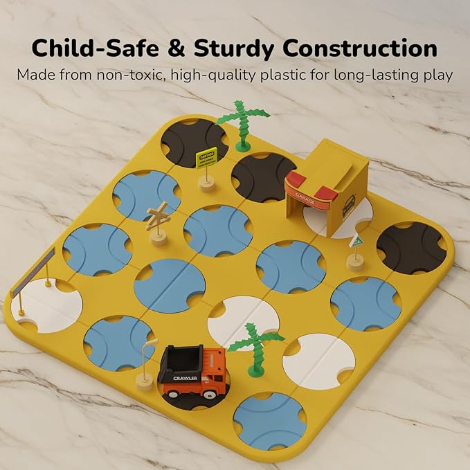 Lifelong Cuppy 41-Piece DIY Maze Track Toy | STEM Learning Puzzle Set for Kids