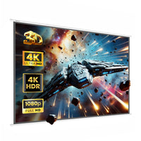 100-Inch CineMagic Manual Projector Screen