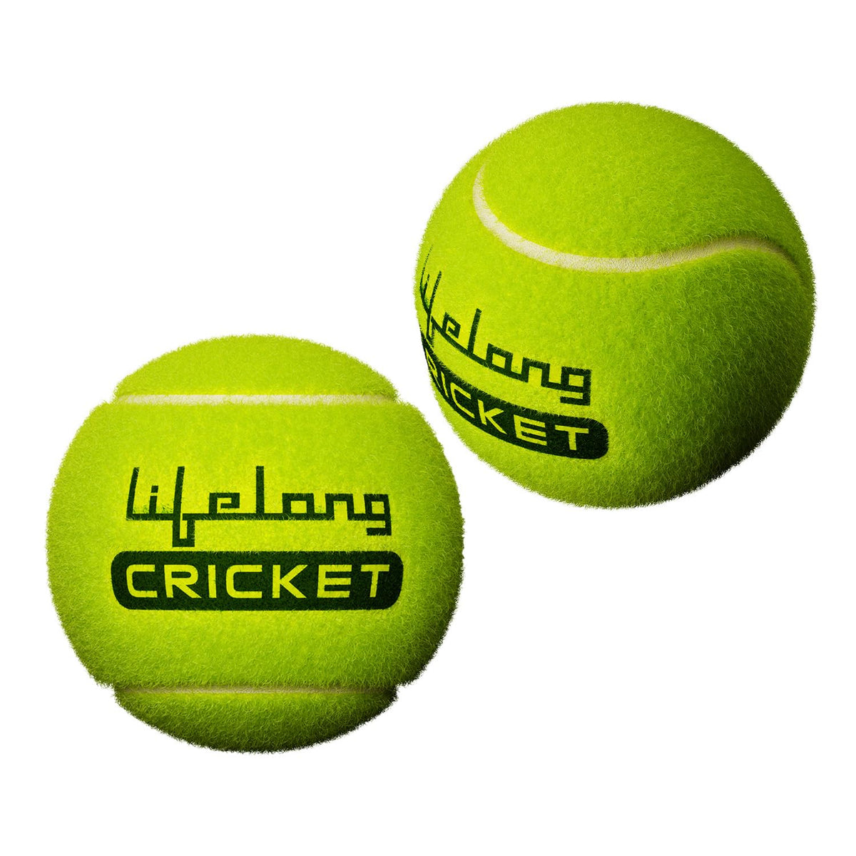 Green Soft Cricket Tennis Ball, Set of 2