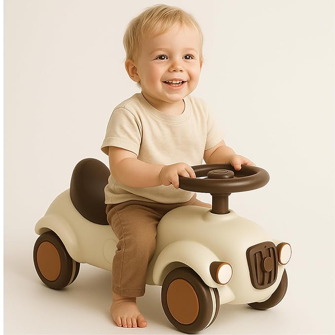 Cuppy Ride-On Car with DIY Stickers