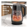 Electric Kettle 1.5L – 1350W Stainless Steel with Cool Touch & Auto Shut-Off
