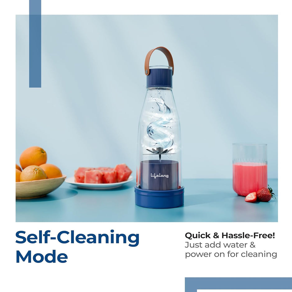 Lifelong Portable Juicer Blender | Smoothie Blender-300ml Capacity
