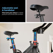 Lifelong Magnetic Spin Fitness Bike | 8kg Flywheel | 9-Level Adjustable Resistance | Heart Rate Sensors | Indoor Exercise Cycle | Stationary Bike | Cardio Workout Equipment | Max User Weight 120 kg