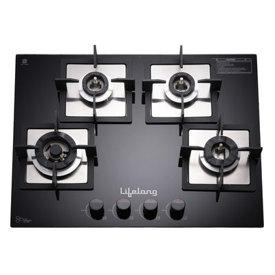 4 Burner Built-In Gas Hob
