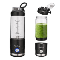 Lifelong Portable Blender 650ml | Portable Juicer Mixer for Smoothies & Juice | 4000mAh USB Rechargeable | 6 Stainless Steel Blades, Durable ABS Build | Detachable Build for Easy Clean | Carry Handle