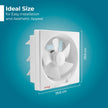 Lifelong 200 mm Exhaust Fan for Kitchen & Bathroom - 8 Inch Ventilation Fan with 31 Watt Strong Air Suction