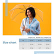 Lifelong Women’s Raincoat – 100% Waterproof One-Piece with Hood, Side Pocket & Snap Buttons, Lightweight & Portable Travel Rainwear (Sky Blue, M)