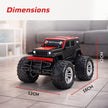 Lifelong Rechargeable Off Road RC Monster Truck with 90 Min Playtime & Big Tyres