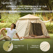 Lifelong Tent for Camping- Quick Pop-up Camping Tant with Glass Fiber Tent Poles